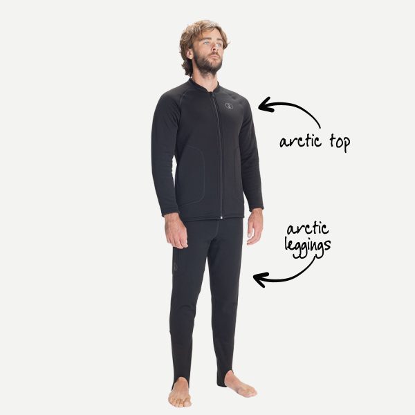Men's Fourth Element Arctic top and leggings combo