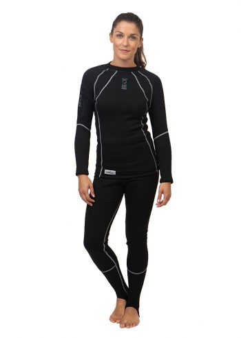 Fourth Element ladies Arctic undersuit from the front