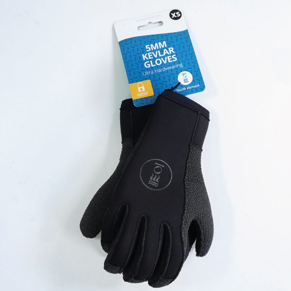 Fourth Element 5mm kevlar gloves packaging