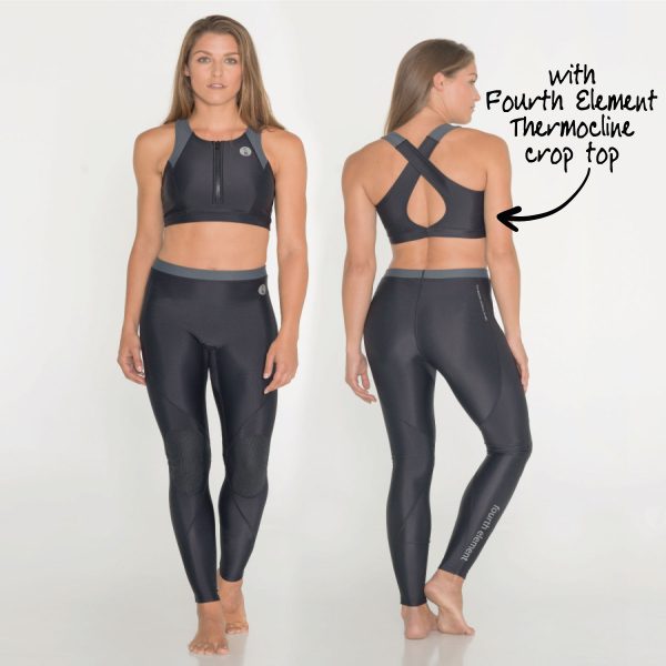 Fourth Element ladies Thermocline leggings and crop top combo