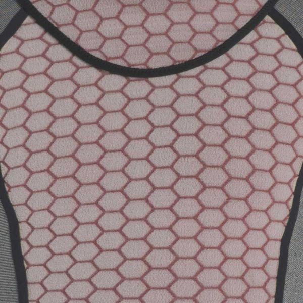 Close up of the hexcore material of the Fourth Element Proteus 2 wetsuit