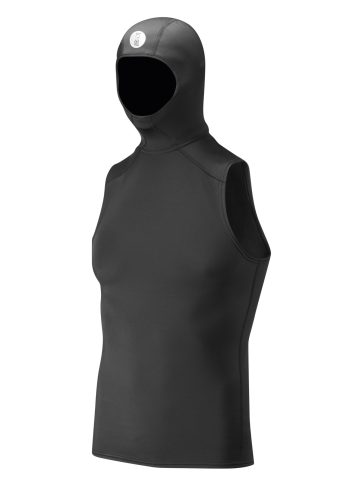 Fourth Element Thermocline Hooded Vest from the front