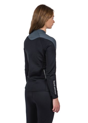 Fourth Element ladies Thermocline long sleeve top from the back