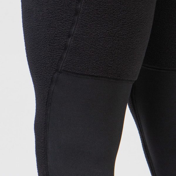Close up of the Fourth Element X-Core leggings material