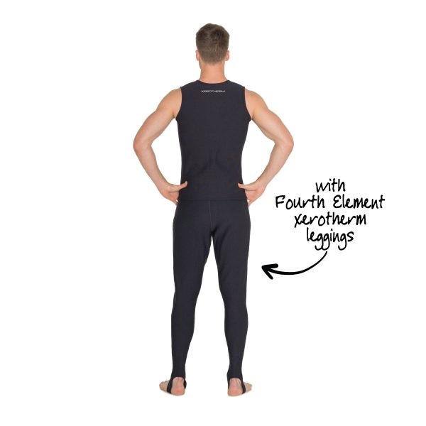 Fourth Element Xerotherm Vest and Leggings combo from the back