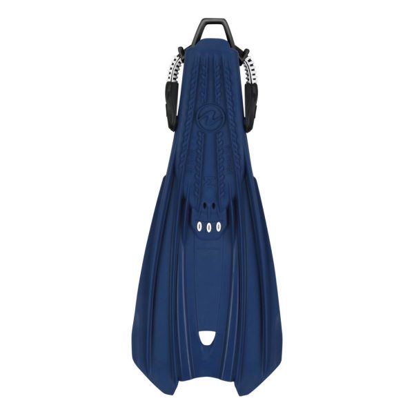 Aqualung Storm fin in navy blue from the back