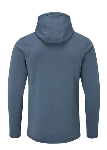 Men's Fourth Element Xerotherm hoodie in Blue from the back