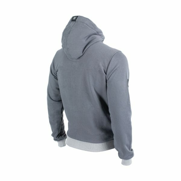 XDEEP hoodie in grey from the back