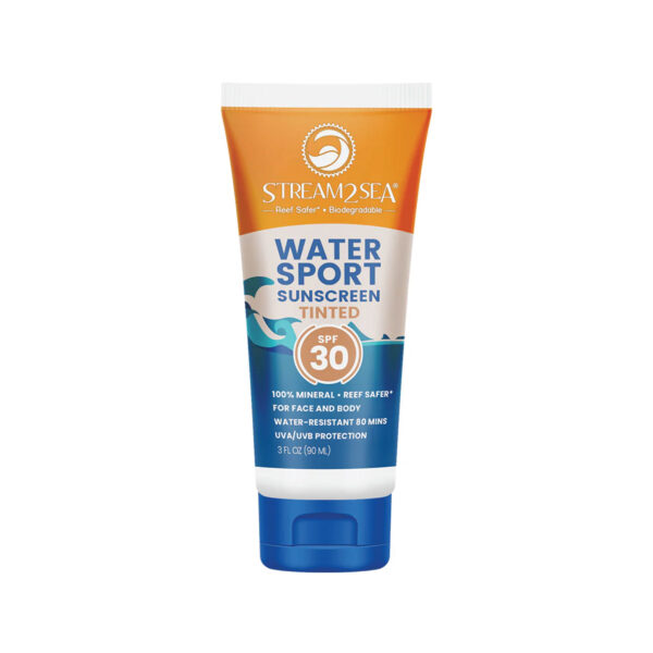 Stream2Sea reef safe tinted sunscreen SPF30 90ml