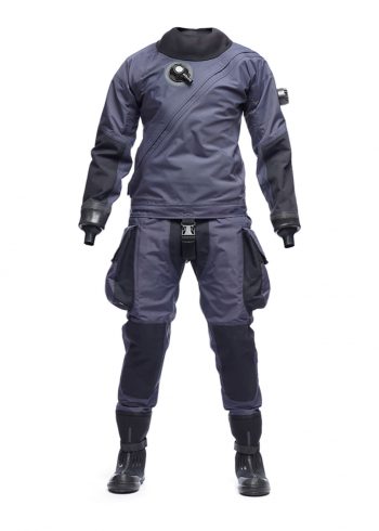 Avatar drysuit from the front