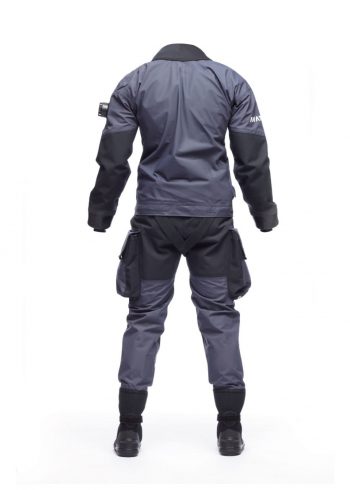 Avatar drysuit from the back