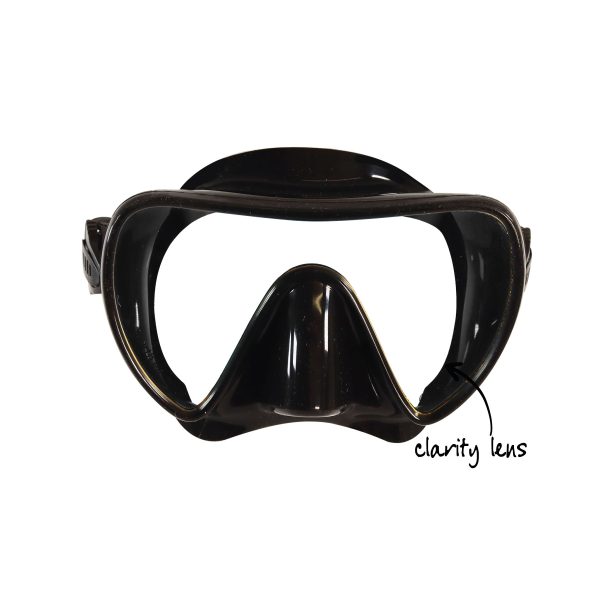 Fourth Element Scout Mask in black with clarity lens