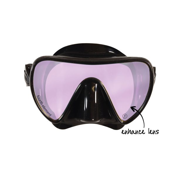 Fourth Element Scout Mask in black with enhance lens