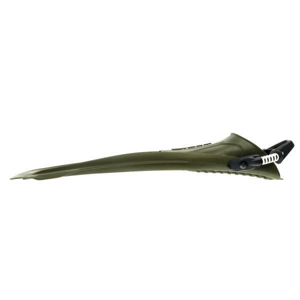 Aqualung Storm fin in olive from the side