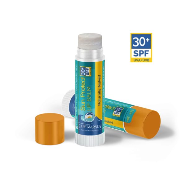 Stream2Sea lip balm for divers naturally naked flavour with SPF30+