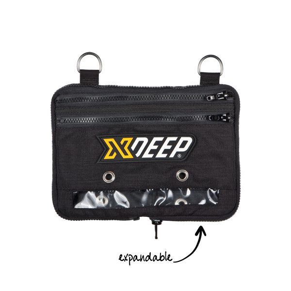 Expandable XDEEP Cargo Pouch from the front