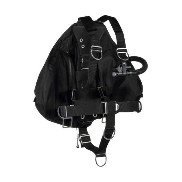XDEEP Stealth Tec Sidemount Setup from the right