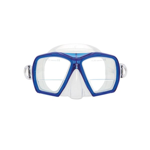XS Scuba Gauge Reader Mask in blue