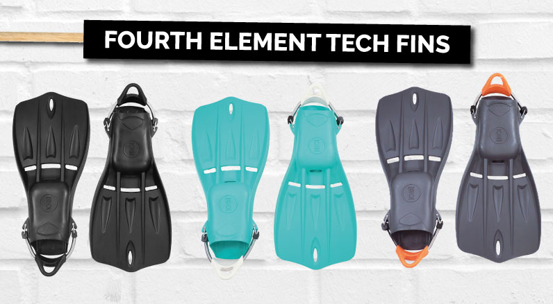 Best fins for floaty feet - the Fourth Element Tech Fins