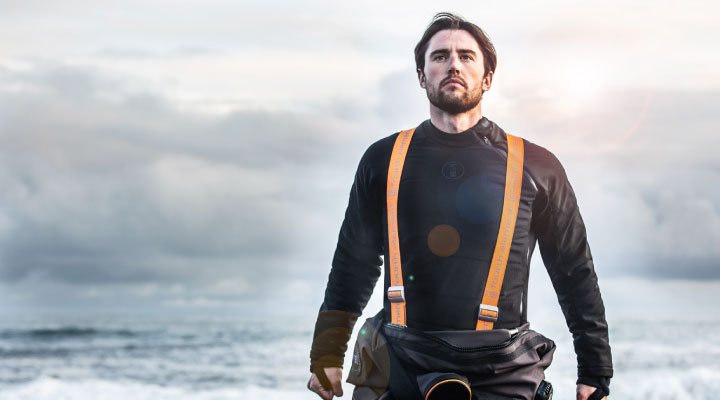 The Fourth Element Halo AR undersuit is the best dive kit for winter
