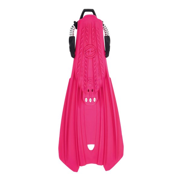 Aqualung Storm fin in pink from the back