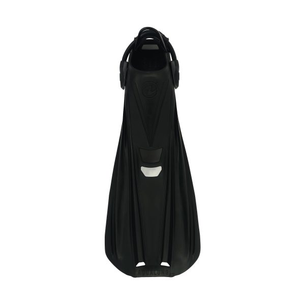 Aqualung Storm Max Fins in black from the front