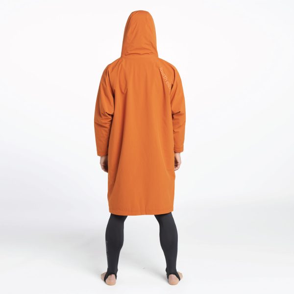 Fourth Element Tidal Robe in orange from the back