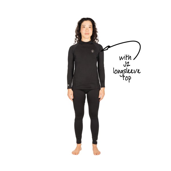 Women's Fourth Element J2 Leggings and longsleeve top combo