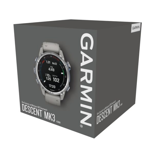 Garmin Descent Mk3 Dive Computer packaging