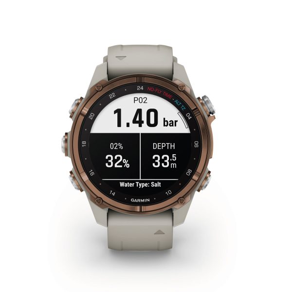 Garmin Descent Mk3i 43mm Dive Computer in bronze and French grey