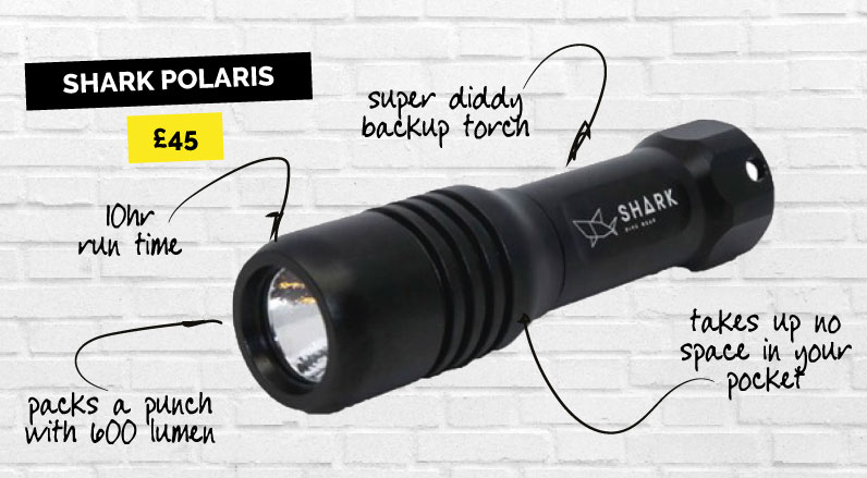 Recommendation for a back up diving torch - the Shark Polaris